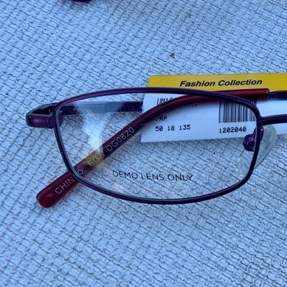 davis Accessories Metal Eyeglass Frames Spring Hinge Eyeglass